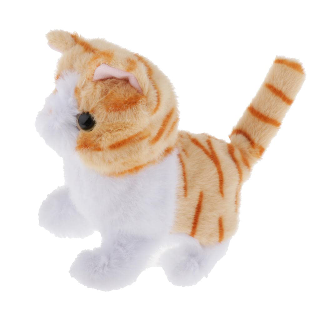 Amazon.co.jp: GIZMAC 猫 動くおもちゃ 電動ロボット 動く 歩く 鳴く